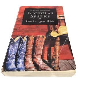 The Longest Ride by Nicholas Sparks (2014, Trade Paperback) 1st ED